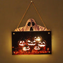 WSGP-01C Halloween Door LED Decorative Light Pendant Horror Atmosphere Lamp