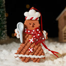 RRW130 Christmas Decorative Christmas Tree Resin Pendant Party Decorations(Spoon)