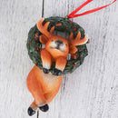 RRW130 Christmas Decorative Christmas Tree Resin Pendant Party Decorations(Reindeer A)