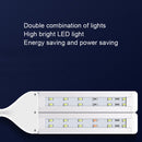 ZHIYANG Wide Angle Fish Tank Clip Light Aquarium LED Lighting, Style: ZY-10F4(USB US Plug)