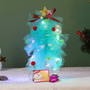 Net Yarn Luminous Christmas Tree Kindergarten Educational Toys, Style: Colorful Light (Green)