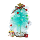 Net Yarn Luminous Christmas Tree Kindergarten Educational Toys, Style: Colorful Light (Green)