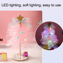 Net Yarn Luminous Christmas Tree Kindergarten Educational Toys, Style: Colorful Light (Green)