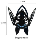 2PCS Halloween Iron Art Folding Candlestick Layout Ornaments(Bat)