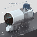 ZHIYANG Fish Tank Feed Pellet Timing Feeder EU Plug, Style: ZY-521B