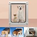 GM-01 Pet Door Pet Supplies ABS Dog and Cat Door Hole(ç™½è‰²)