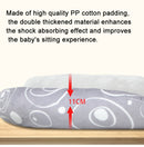 Winter and Summer Baby Stroller Pad Neck Protector Removable Sleeping Pad(Deep Gray)
