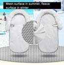 Winter and Summer Baby Stroller Pad Neck Protector Removable Sleeping Pad(Coffee)