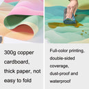 3D Double-Sided Matte Photography Background Paper(Tie Dye Effect 2)