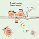 HY-033 Bamboo Fiber Children Tableware Set Baby Compartment Dinner Plate(Pony)