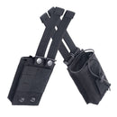 Outdoor Walkie-talkie Protection Bag Storage Belt Pouch(Black)