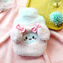 Cartoon Plush Insert Hand Water-Filled Hot Water Bag(Pink)
