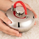 13cm One-piece Cover 304 Stainless Steel Soup Pouch Hand Warmer Hot Water Bottle