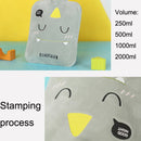 PVC Water Injection Hot Water Bag Cloth Hand Warmer, Capacity:2000ml (Green)