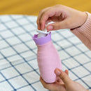 200ML Pineapple-shaped Silicone Explosion-proof Water-filled Hot Water Bags(Pink)