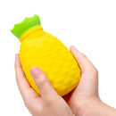200ML Pineapple-shaped Silicone Explosion-proof Water-filled Hot Water Bags(Pink)