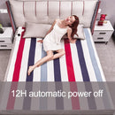 150x80cm Single Control Adjustable Temperature Electric Blanket Electric Mattress(US Plug)