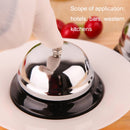 2PCS CJ07128 Dining-room Kitchen Pass-through Bell Called Single Bell Summoned Clock