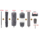 4 In 1 2.5m/100inch Dust Cleaner Sofa Extendable Duster Removal Household Cleaning tools