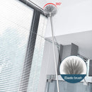 5 In 1 2.5m/100inch Dust Cleaner Sofa Extendable Duster Removal Household Cleaning tools