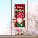 Christmas Decorative Pendants Cartoon Pattern Decorative Hanging Flags(A-S75)