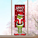 Christmas Decorative Pendants Cartoon Pattern Decorative Hanging Flags(A-S77)