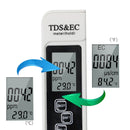 Backlight Model TDS & EC Water Quality Test Pen Meter Conductivity Test Pen(Blue)