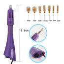 DIY Manual Stamping Tools Portable Dot Drill Pen, Specification: US Plug Pink