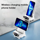 15W Chair Wireless Charger Aromatherapy Phone Stand,Spec: Ordinary White
