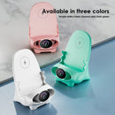 15W Chair Wireless Charger Aromatherapy Phone Stand,Spec: Magnetic Suction Pink