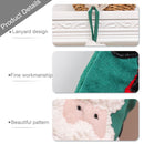 Christmas Embroidery Decorative Gift Bags Candy Bags Christmas Tree Mantel Decorative Socks(Snowman)