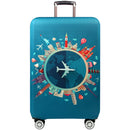 Luggage Thickening Wear-resistant Elastic Anti-dust Protection Cover, Size: XL(Worldwide Travel)