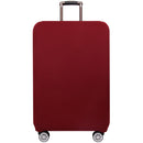 Thickened Wear-resistant Stretch Luggage Dust-proof Protective Cover, Size: M(Wine Red)