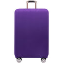 Thickened Wear-resistant Stretch Luggage Dust-proof Protective Cover, Size: M(Violet)