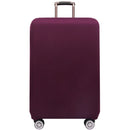 Thickened Wear-resistant Stretch Luggage Dust-proof Protective Cover, Size: L(Purple Red)