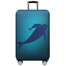 Elastic Wear-resistant Luggage Compartment Protective Cover, Size: M(Mother Child Whales)