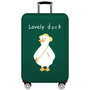 Elastic Wear-resistant Luggage Compartment Protective Cover, Size: L(Cute Duck)