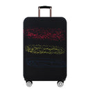 Elastic Wear-resistant Luggage Compartment Protective Cover, Size: L(Red Yellow Blue)