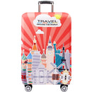 Dust-proof Wear-resistant Luggage Compartment Protective Cover, Size: S(World Interest)