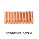 12 PCS / Set Welding Needle Point Vover Nozzle Kit Gas Shielded Welding Conductive Nozzle