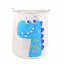 Cartoon Dirty Laundry Basket Waterproof Fabric Storage Bag(Dinosaur)