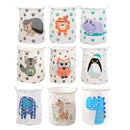 Cartoon Dirty Laundry Basket Waterproof Fabric Storage Bag(Hedgehog)