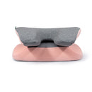 Foldable Memory Cotton Nap Pillow Waist Pillow(Pink)