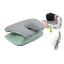 Foldable Memory Cotton Nap Pillow Waist Pillow(Pink)