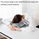 Foldable Memory Cotton Nap Pillow Waist Pillow(Pink)