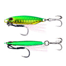 2 PCS HENGJIA Shore Casting Lead Fish Long-distance Casting Sinker Double Hook Lure, Size: 16g(1)