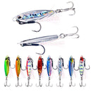 2 PCS HENGJIA Shore Casting Lead Fish Long-distance Casting Sinker Double Hook Lure, Size: 16g(8)