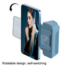 BBC-8 Magnetic Phone Selfie Holder Bluetooth Photo Stabilizer Holder,Spec: Wireless Charging Model(Deep Blue)