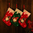 2PCS SD-KC2045 LED Lights With Light Christmas Decorative Socks(Y)