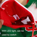 2PCS SD-KC2045 LED Lights With Light Christmas Decorative Socks(Y)
